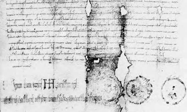 Diploma dell’imperatore Ottone III